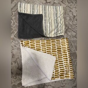 Sherpa baby / toddler blankets